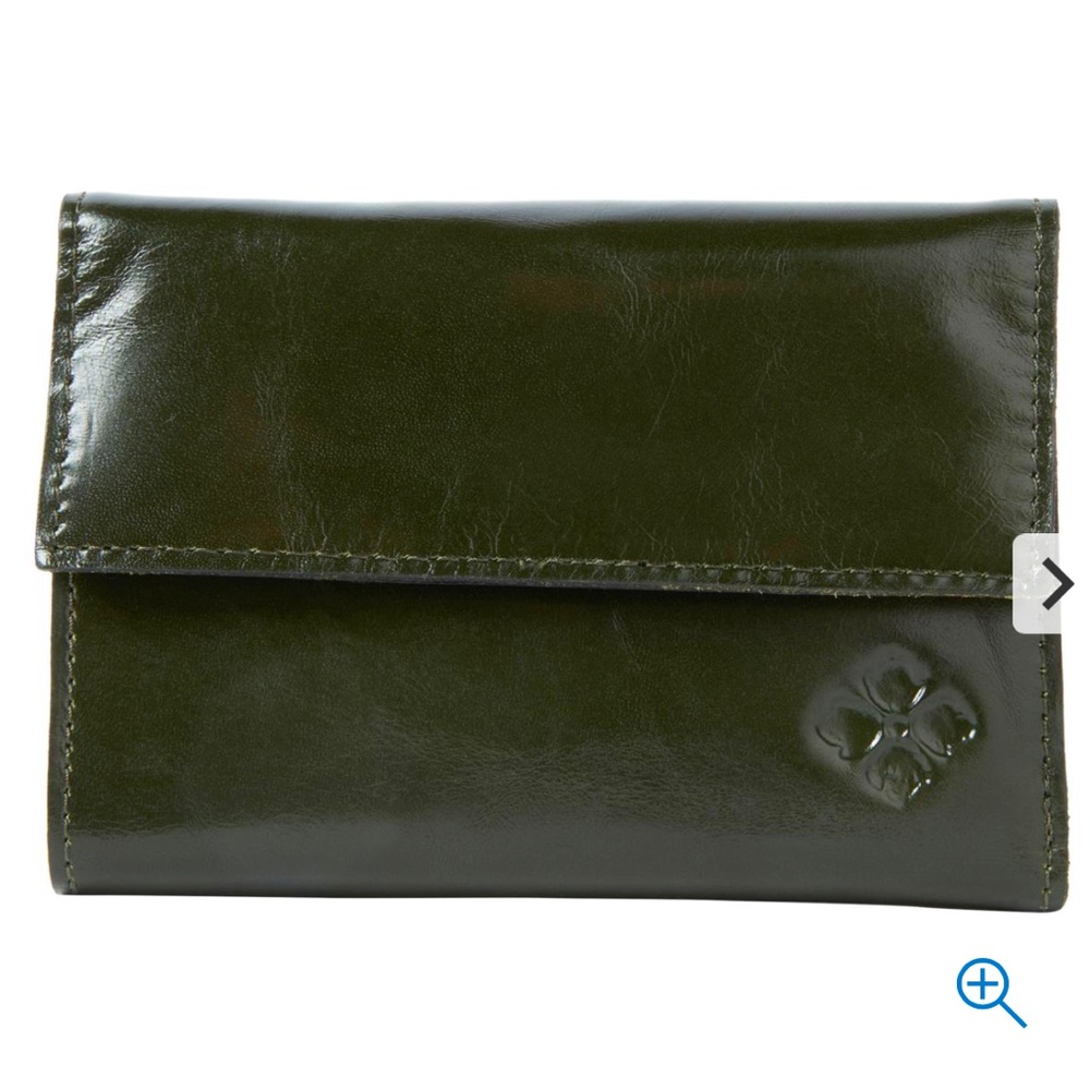 PATRICIA NASH “As Is” Woodstock Leather Frame Wallet